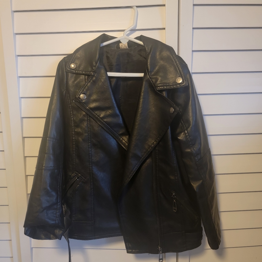 Boys leather jacket